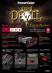 RX 580 RED DEVIL GOLDEN SAMPLE AD